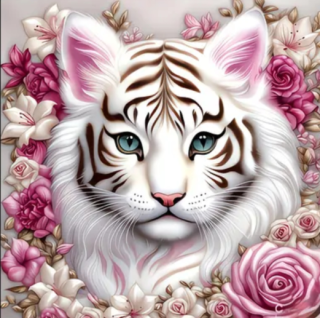 Diamond Painting Tigerkopf